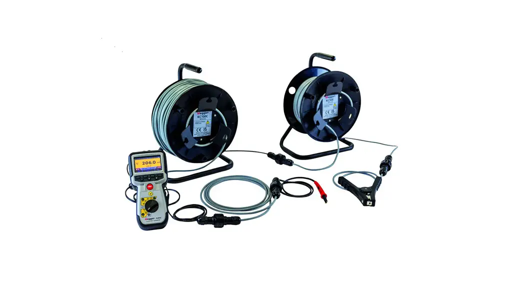 Megger Kc Series - 3-piece Wind Turbine Lightning Protection Test Lead Set User Guide