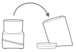 Homedics ARMH-410 Aroma Diffuser - Remove the outer cover