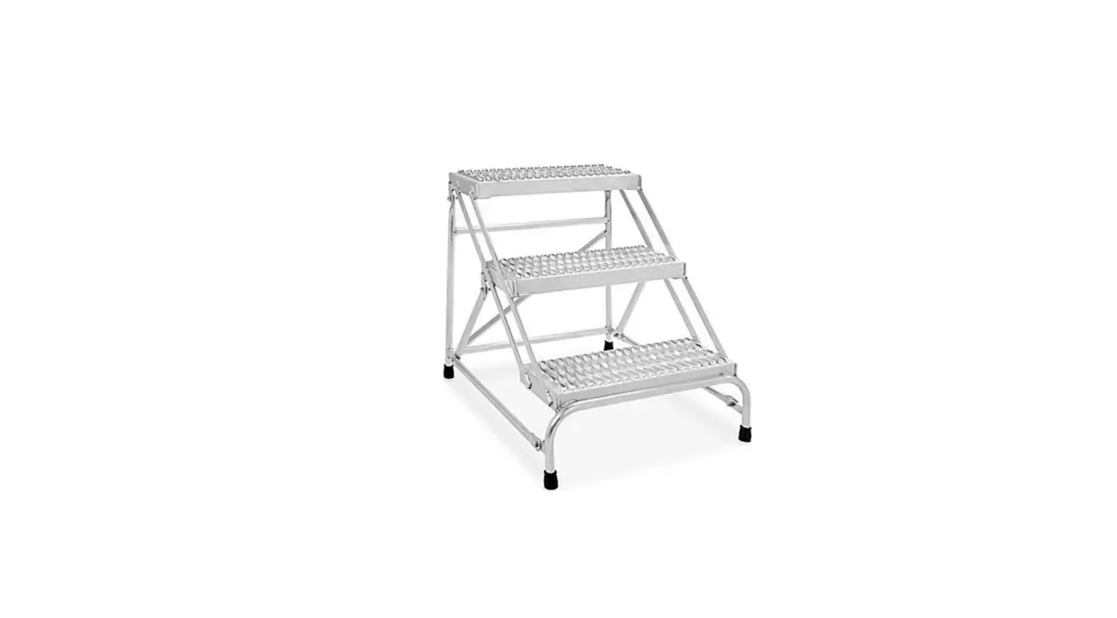 Uline H-7906 3-step Aluminum Step Stand Instruction Manual