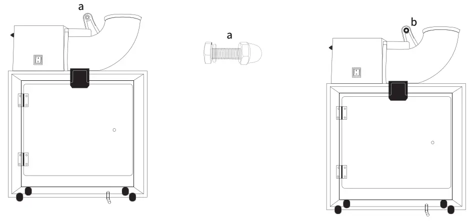VEVOR WF A108E Fully Stainless Steel Ice Crusher-