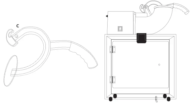 VEVOR WF A108E Fully Stainless Steel Ice Crusher-fig1