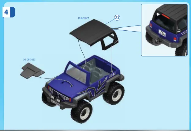 playmobil 70557 City Action Fire Engine with Truck - 13