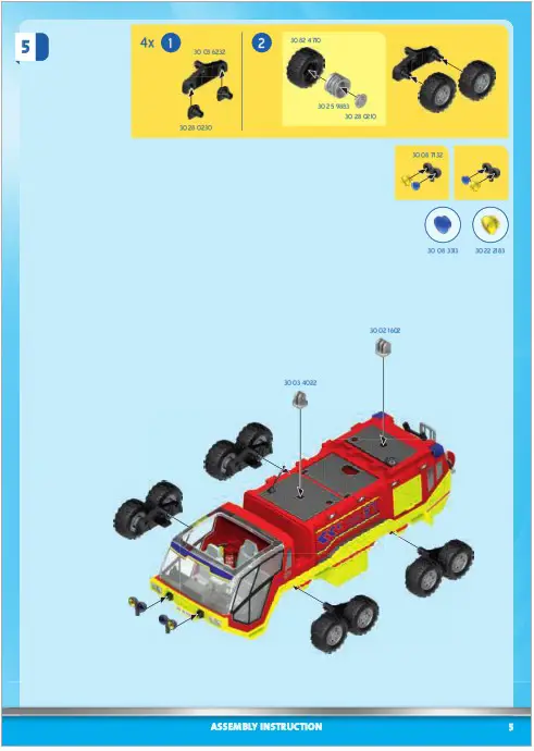 playmobil 70557 City Action Fire Engine with Truck - 6
