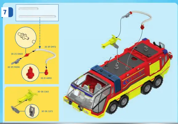 playmobil 70557 City Action Fire Engine with Truck - 8