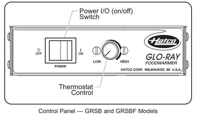 Hatco GRS 18 G Glo Ray 18  Wide x 15 3 4  Deep Stainless Steel - Fig 14