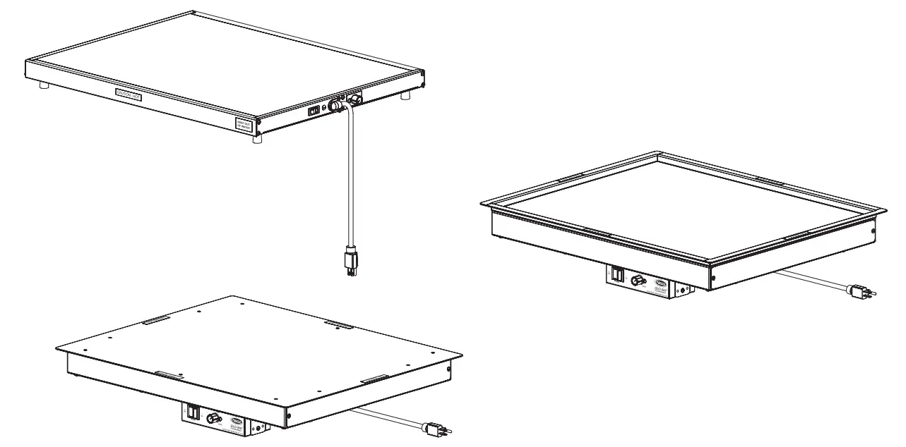 Hatco GRS 18 G Glo Ray 18  Wide x 15 3 4  Deep Stainless Steel - Sing