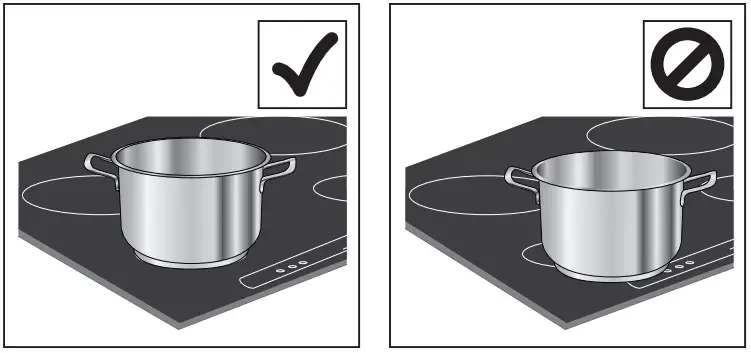 rear cooking zones