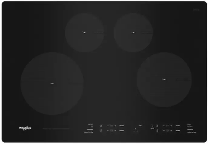 Whirlpool WCI55US0JS Touch Activated Electronic Induction Cooktop