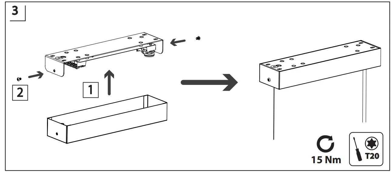 VIZULO STRAW LED Linear luminaire 220 fig 12