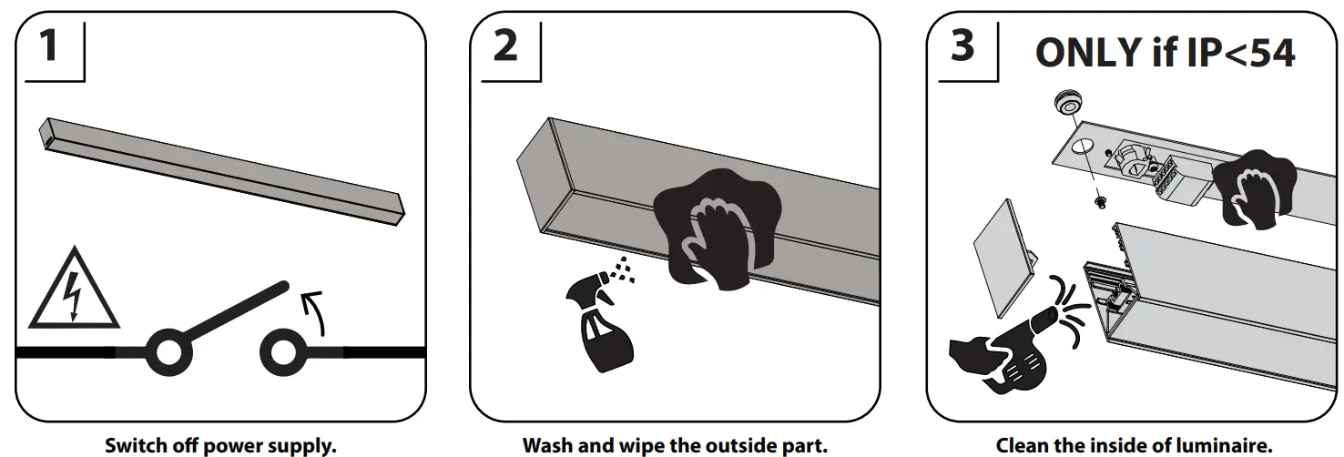 VIZULO STRAW LED Linear luminaire 220 fig 2