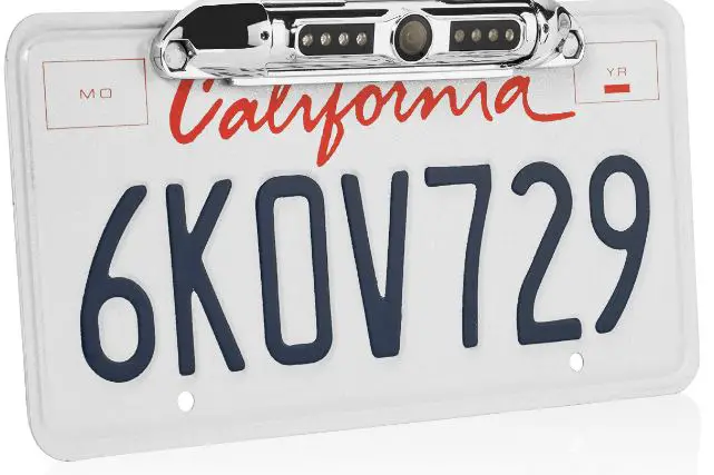 BOYO VISION VTL400CIR Bar-Type License Plate