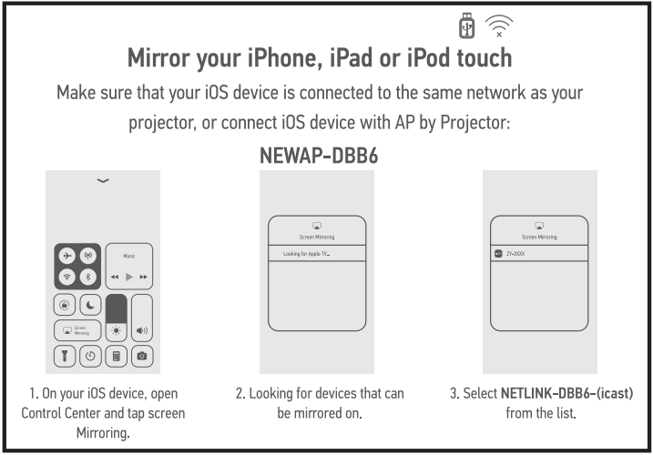 imoshion Mini Projector - Screen Mirroring1