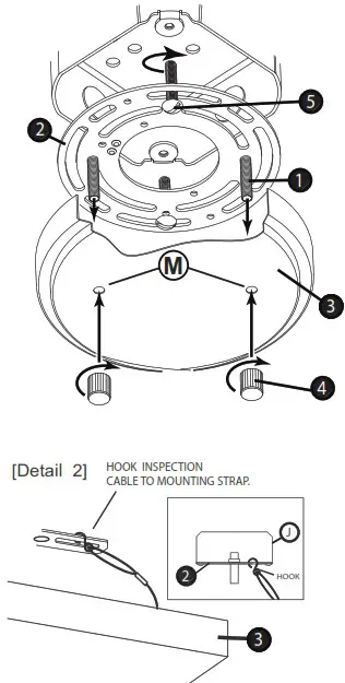 HINKLEY 5041 Mount Ceiling Light