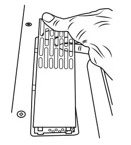 KitchenAid W11404359A Microwave Hood Combination User Guide - Remove the second left top cover