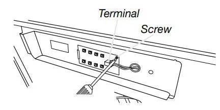 KitchenAid W11404359A Microwave Hood Combination User Guide - Replace a new LED, fasten the screw back