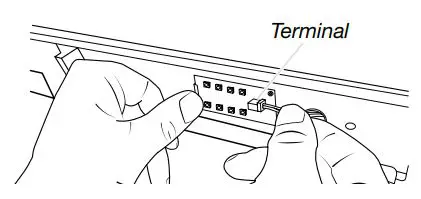 KitchenAid W11404359A Microwave Hood Combination User Guide - Unplug the terminal from the LED board