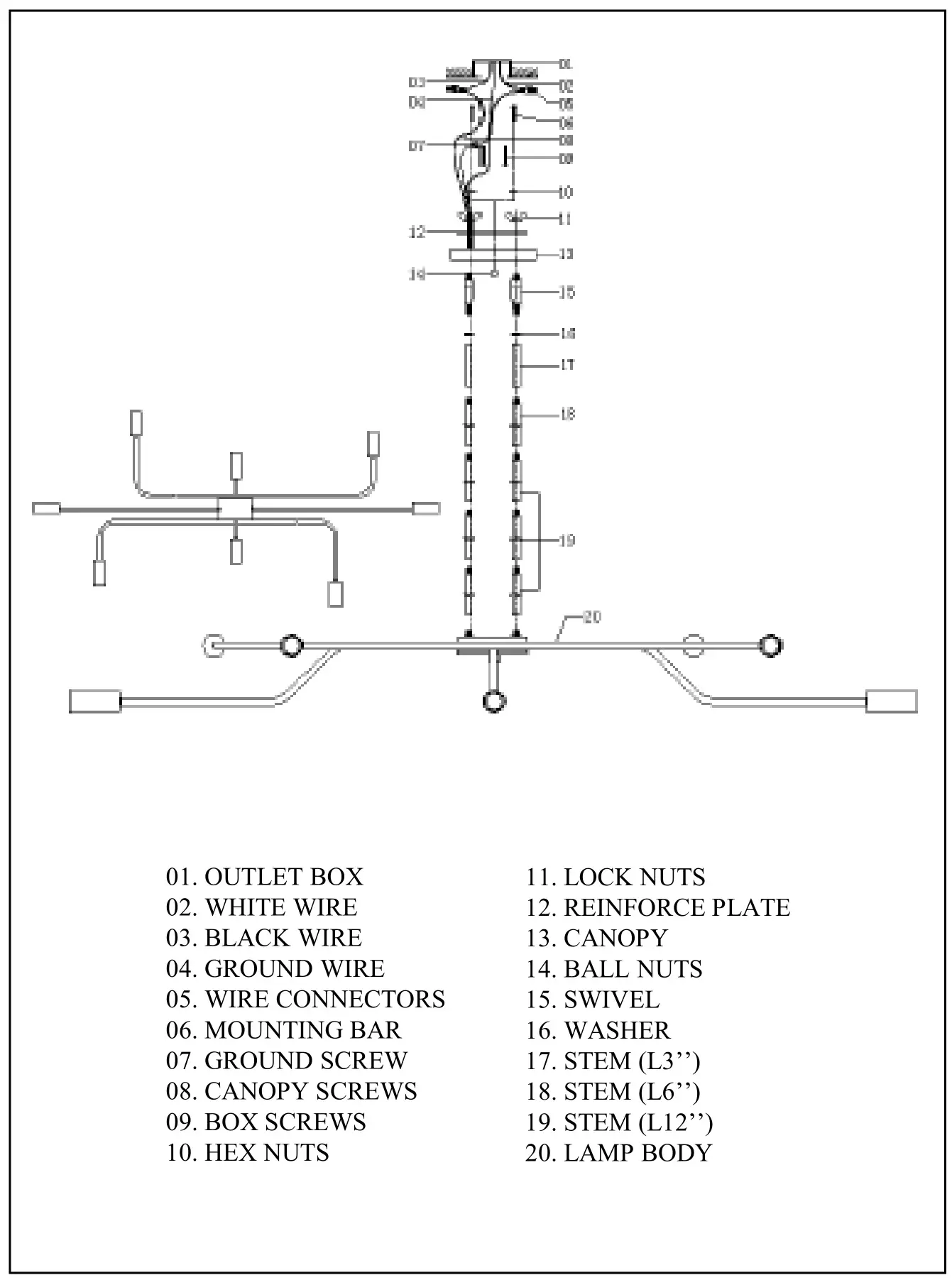 TREND TP60021AB Perret Modern Aged Brass Kitchen Island Lighting - overview