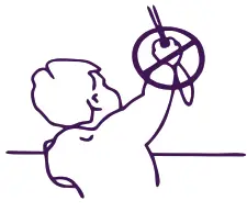 blinds 2go Paleo Linen Steel Roman Blind - Child Safety