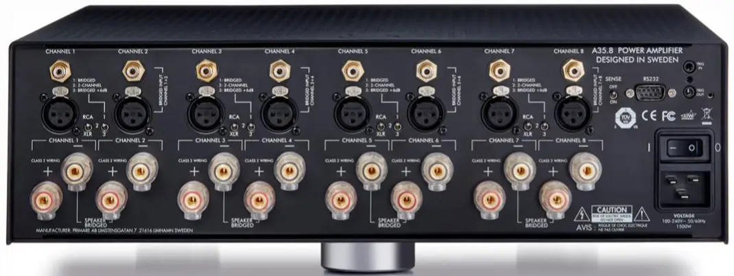 PRIMARE A35.8 Power Amplifier - Figure 1