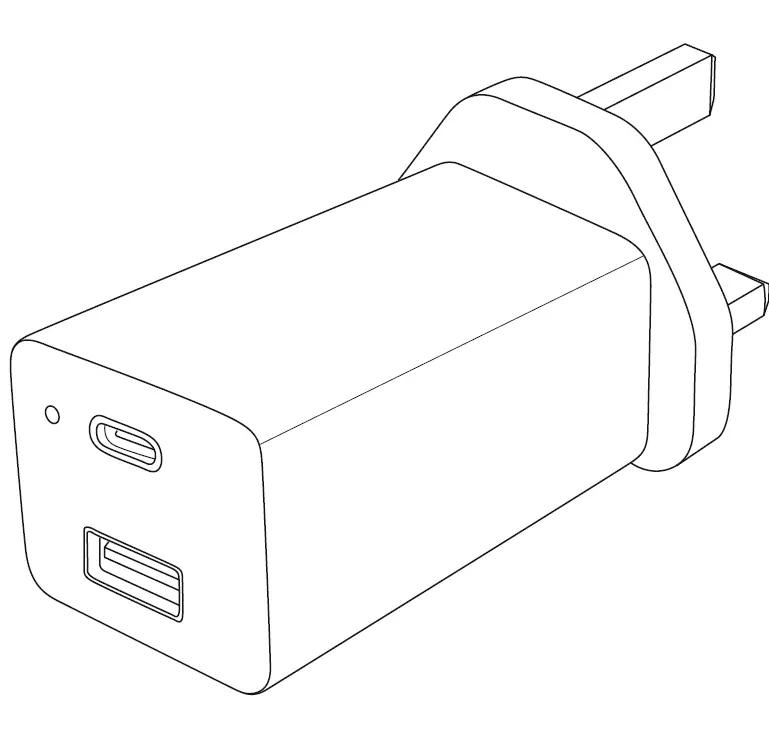 hama USB-C UK Fast Charger