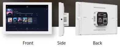 Russound XTS7 Wall Mounted Color Touchscreen - fig