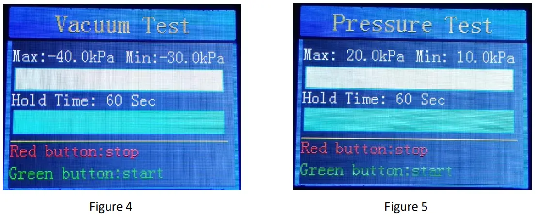 ACME luminaire pressure test