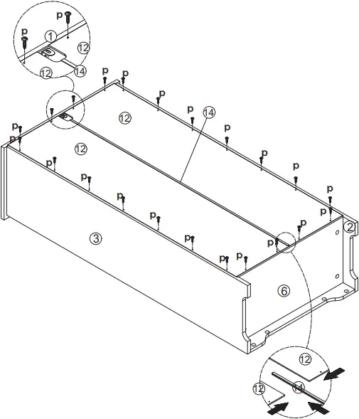COSTWAY JZ10009 - Assembly Step 12