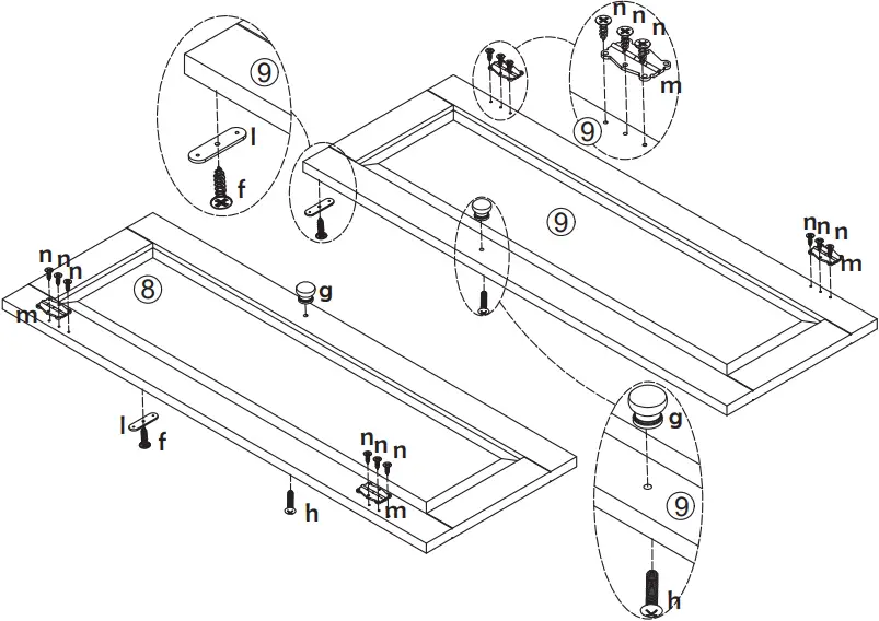 COSTWAY JZ10009 - Assembly Step 5