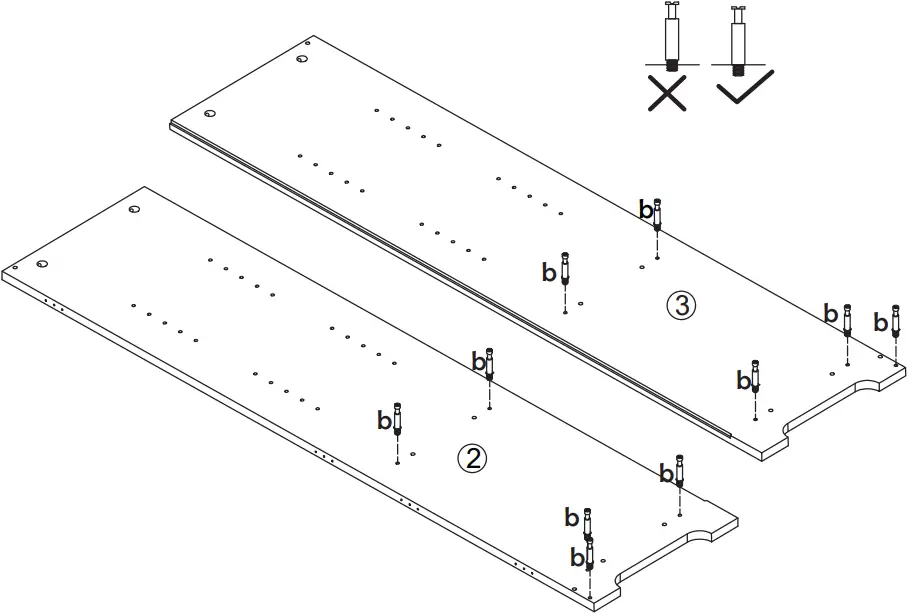 COSTWAY JZ10009 - Assembly Step 6