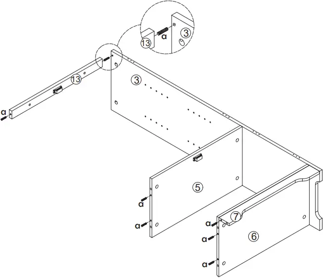 COSTWAY JZ10009 - Assembly Step 9