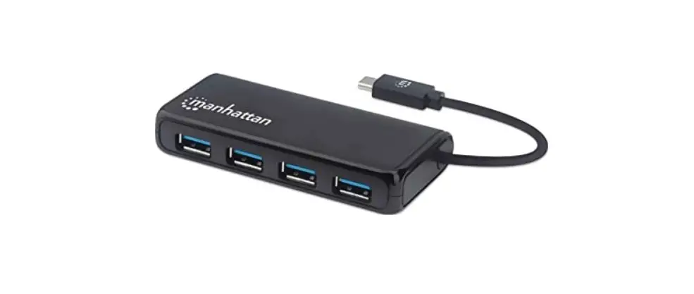 Manhattan 164924 4-port Usb 3.2 Gen 1 Hub Instructions