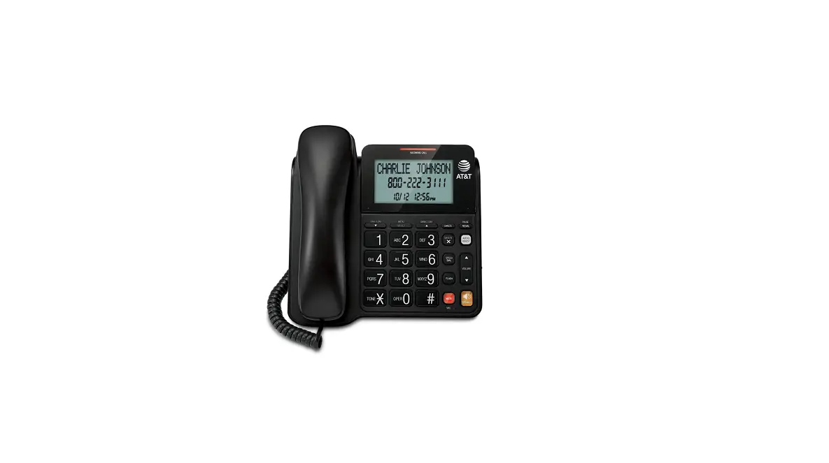 At&t Cl2940 Corded Phone With Speakerphone User Manual