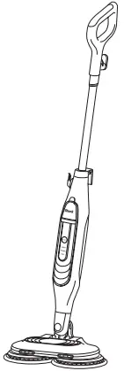 Shark Scrubbing & Sanitizing Steam Mop - plastic rings on the