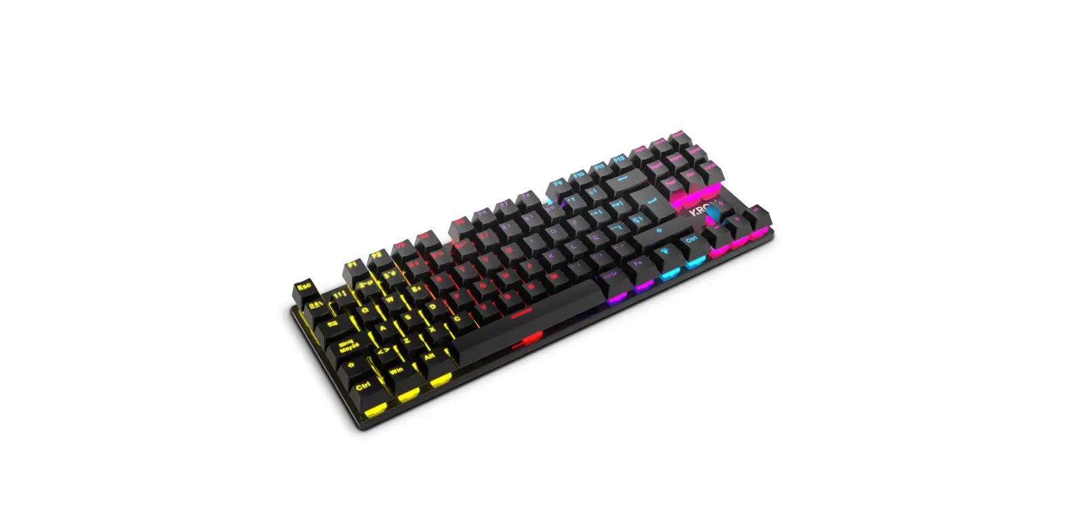 Krom Kasic Mechanical Rainbow Tkl Gaming Keyboard Installation Guide