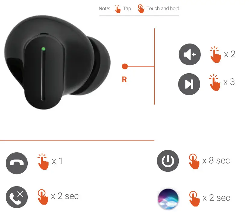CROSSBEATS CURV Bluetooth Truly Wireless - Figure 10