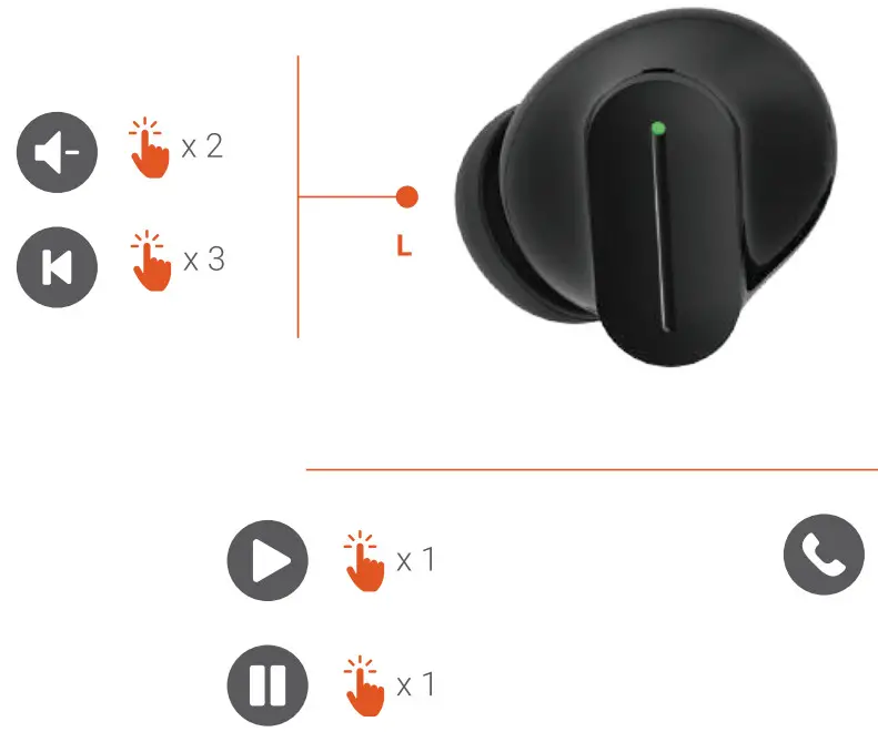 CROSSBEATS CURV Bluetooth Truly Wireless - Figure 9