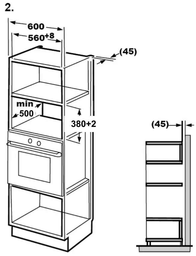 FAGOR 3MWB 25BEGX Built In Microwave Oven-fig4