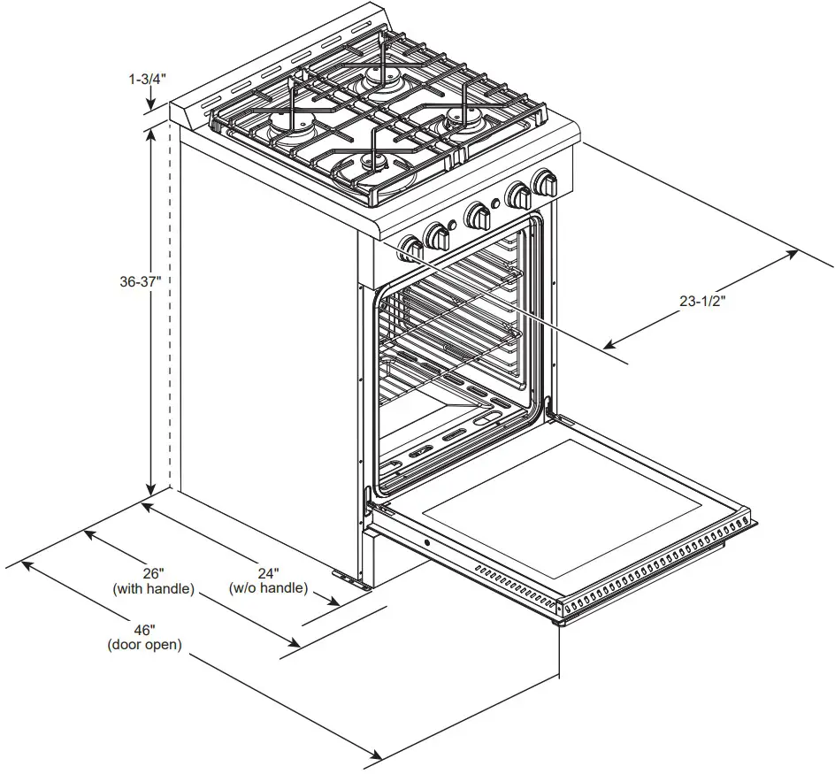 GE Profile PLS624RT Range Oven - Figure 18
