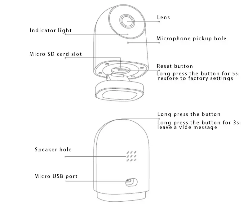Aqara CH-H01 Camera Hub G2H