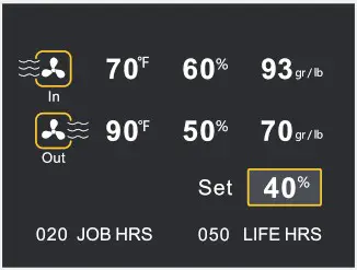 ABESTORM Hurricane DV 110 Pints Commercial Dehumidifiers - operation 3