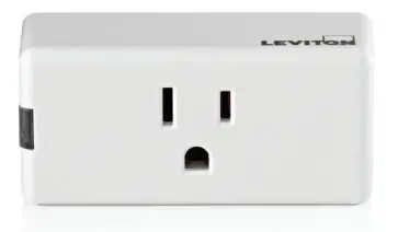 LEVITON D215P Decora Smart WiFi Mini Plug-In Switch 2nd GEN - WELCOME