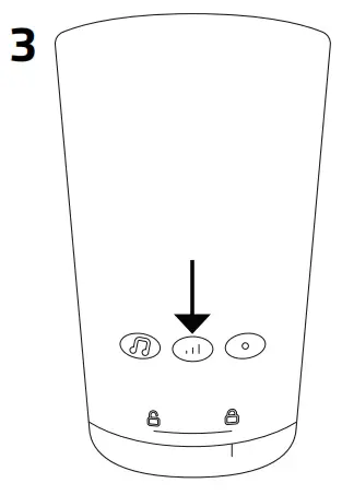 Selecting the desired volume