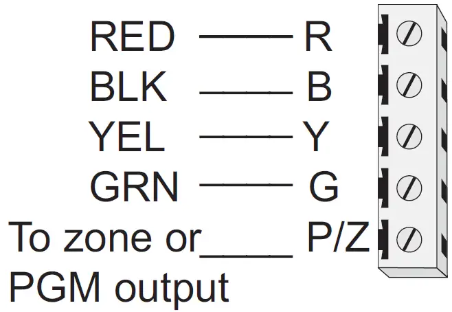 DSC HS2TCHP Touch Screen Alarm Keypad 03