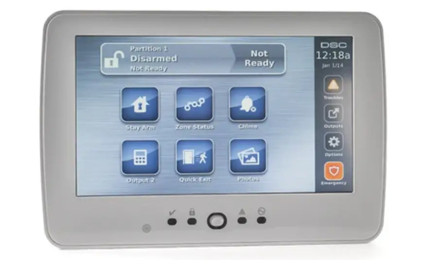 Dsc Hs2tchp Touch Screen Alarm Keypad Instruction Manual Dsc Hs2tchp Touch Screen Alarm Keypad Instruction Manual
