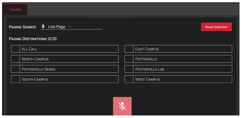 Mass Notification Audio