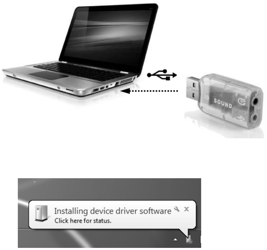 gembird SC USB 01 USB Sound Card - fig