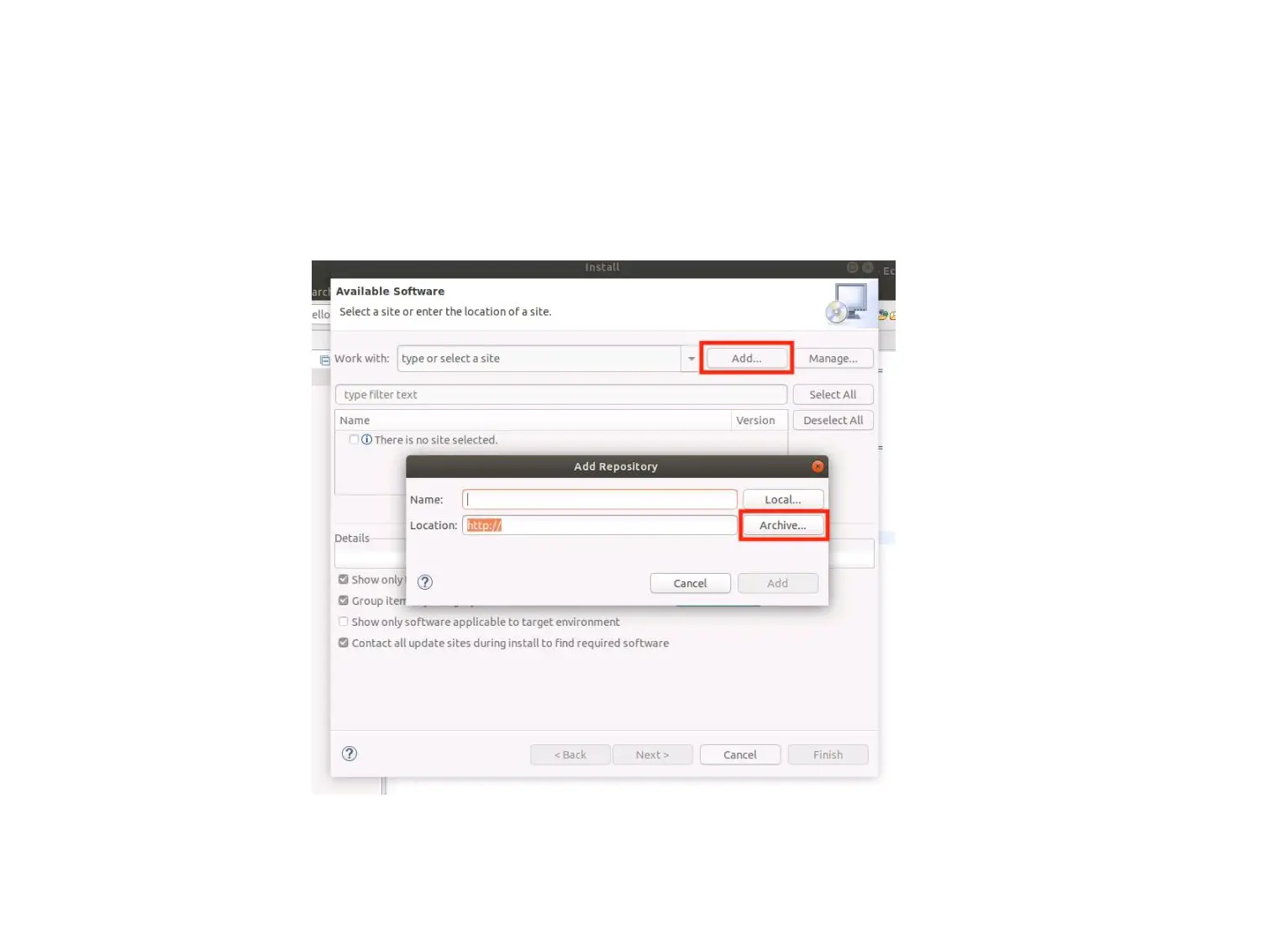 Intel Installing Eclipse Plugins From The Ide User Guide Intel Installing Eclipse Plugins From The Ide User Guide