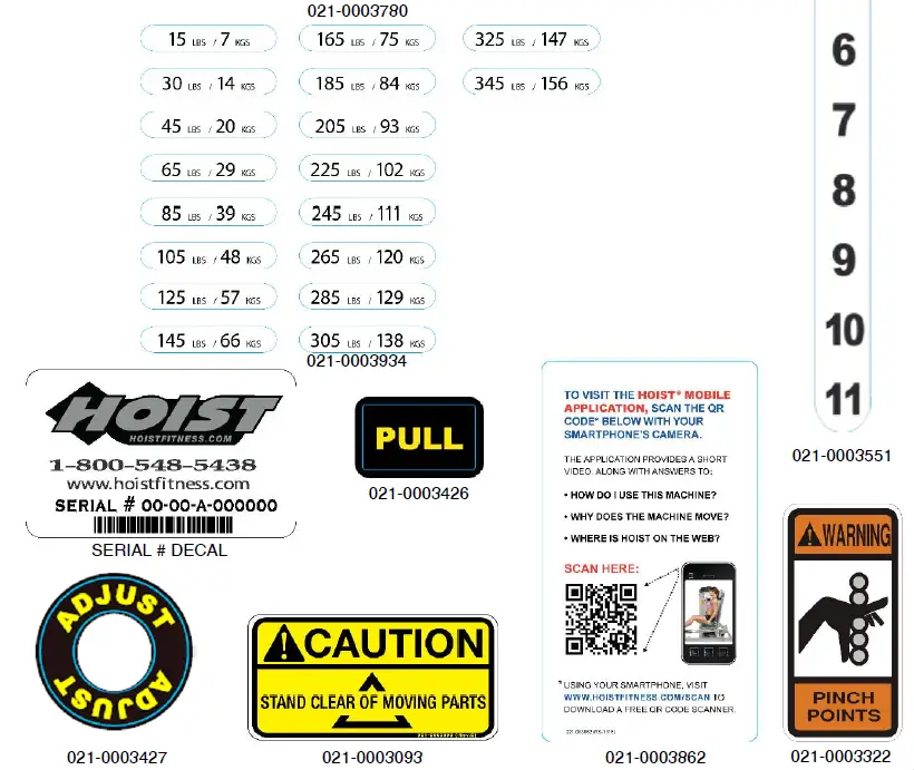 HOIST RS-1415-A Seated Rotary Calf-fig-23