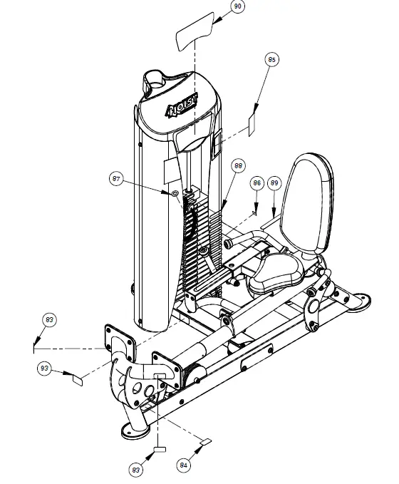 HOIST RS-1415-A Seated Rotary Calf-fig-9