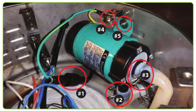 nutrichef Home Beer Brewing Machine PKBRKTL200 - Cleaning the pump